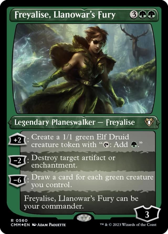 Freyalise, Llanowar's Fury image