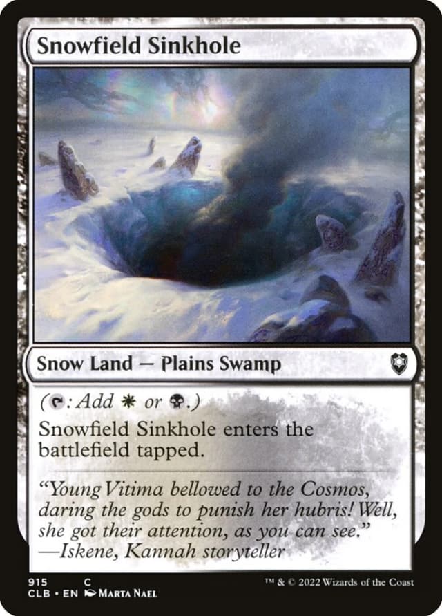 Snowfield Sinkhole image