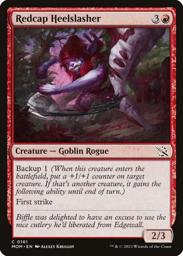 Redcap Heelslasher image