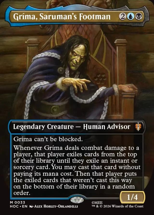 Gríma, Saruman's Footman image