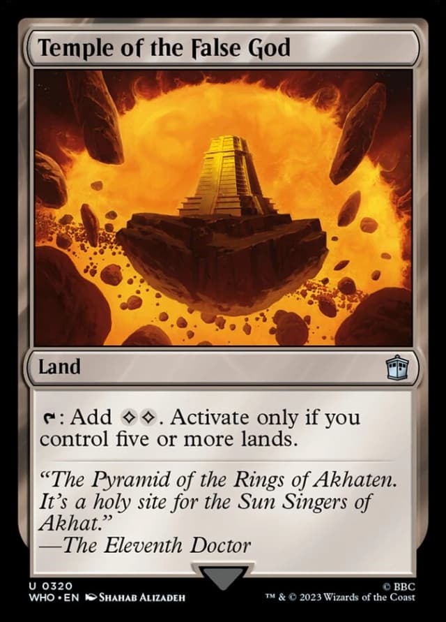 Temple of the False God image