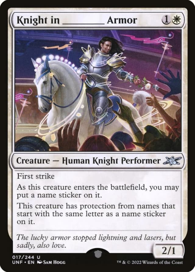Knight in _____ Armor image