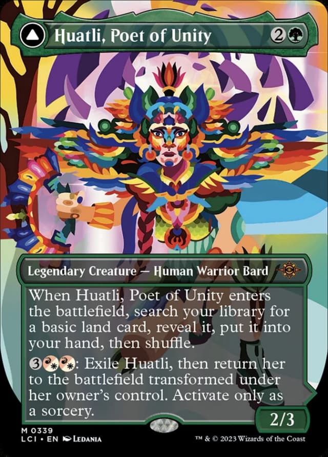 Huatli, Poet of Unity // Roar of the Fifth People image