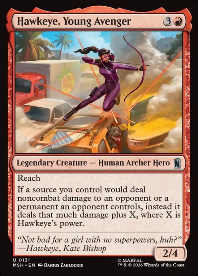 Hawkeye, Young Avenger image