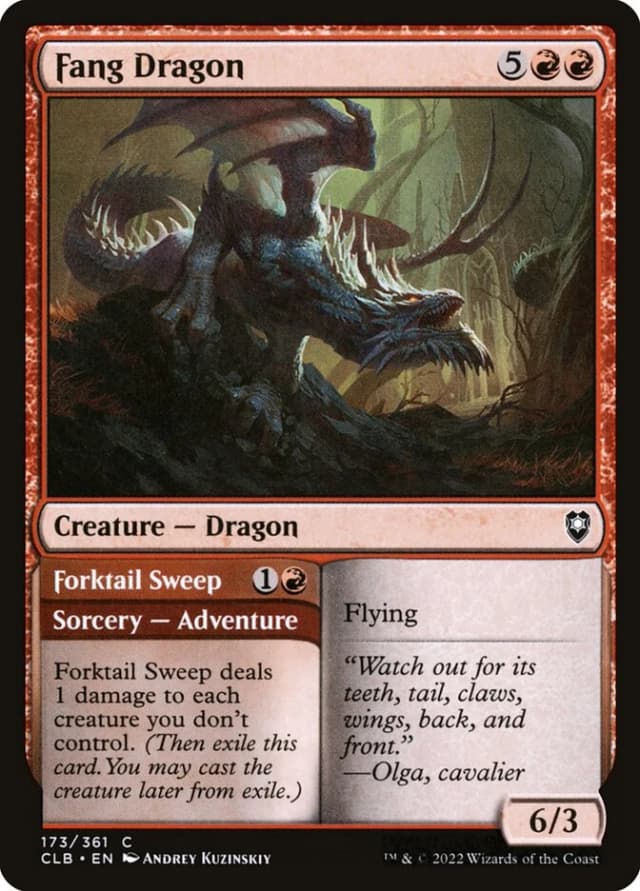 Fang Dragon // Forktail Sweep image