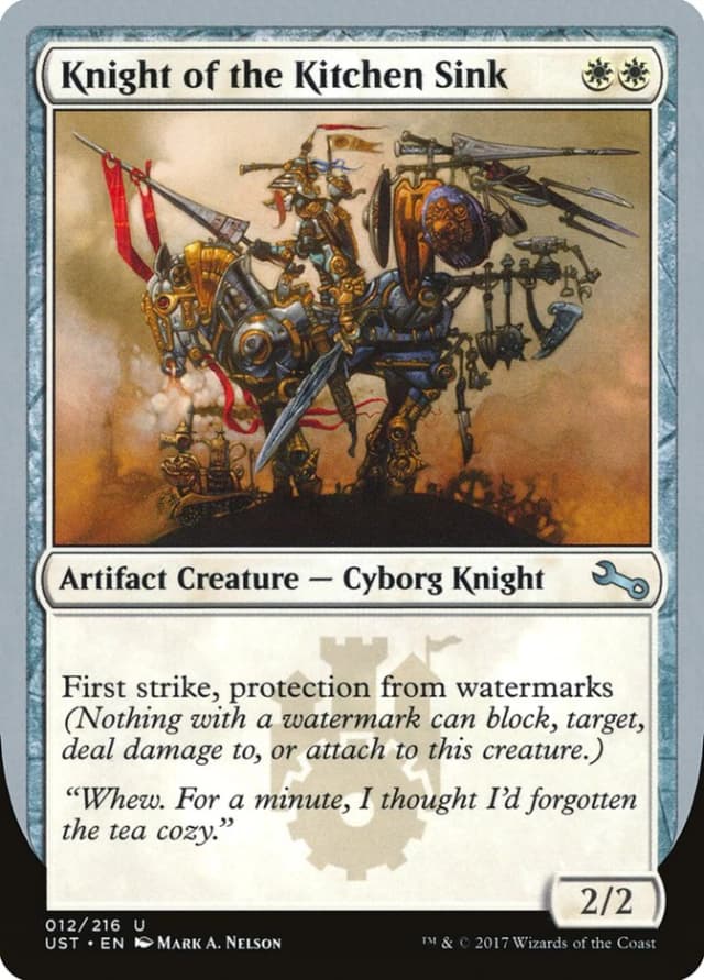 Knight of the Kitchen Sink image
