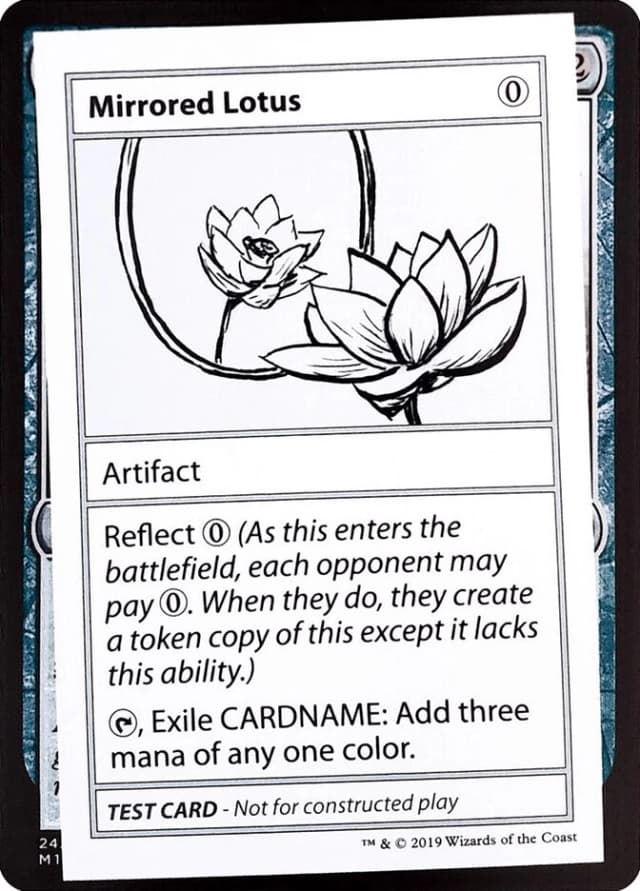 Mirrored Lotus image