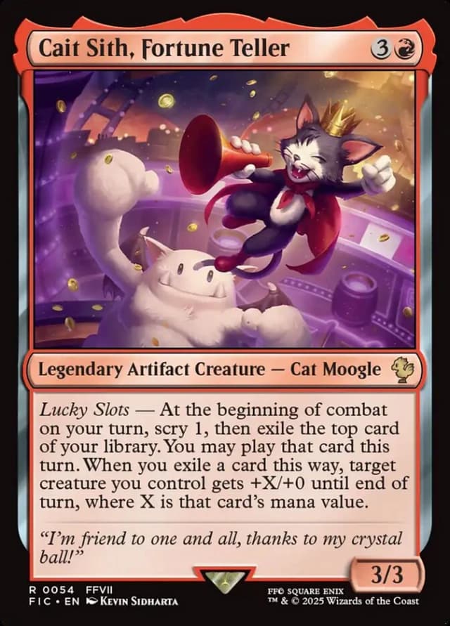 Cait Sith, Fortune Teller image