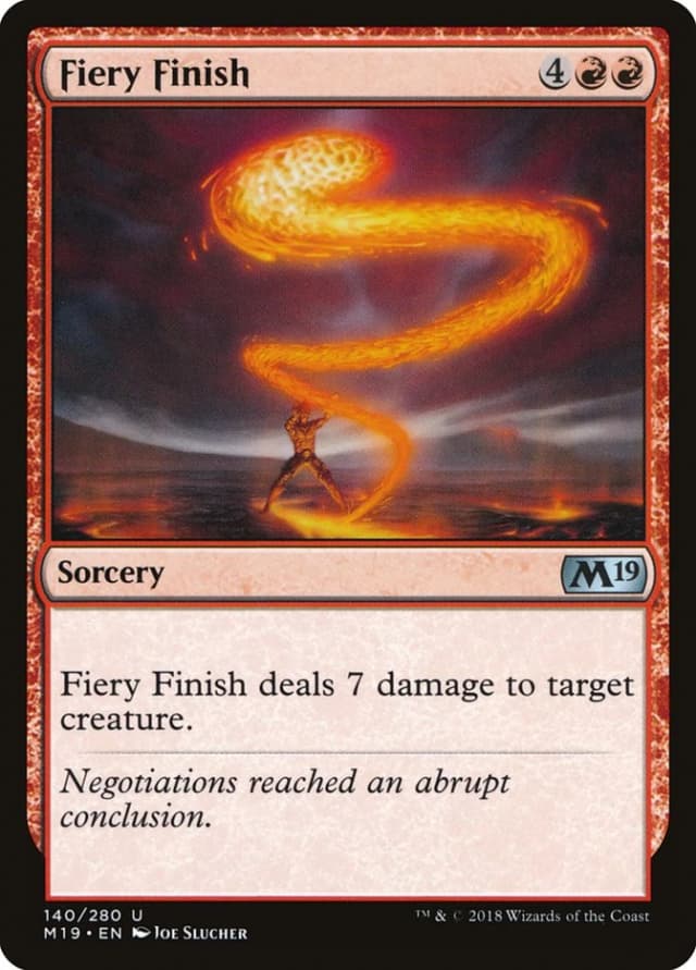 Fiery Finish image