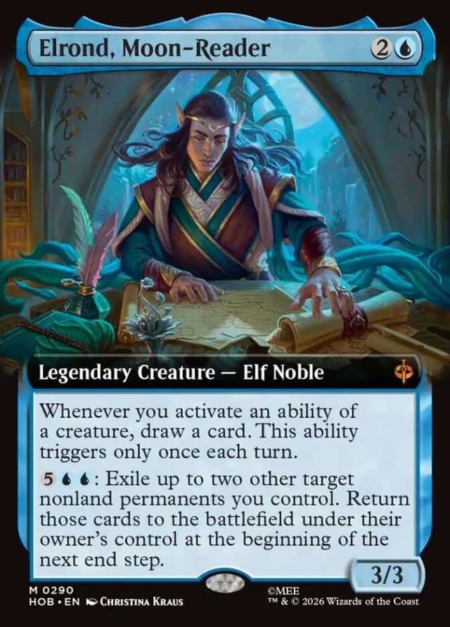 Elrond, Moon-Reader image