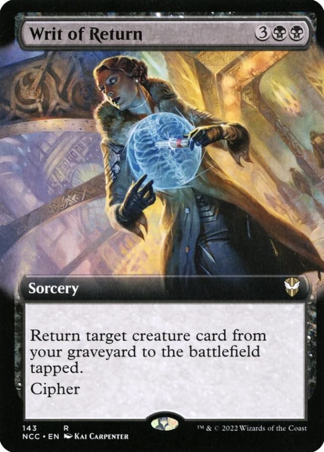 Writ of Return image