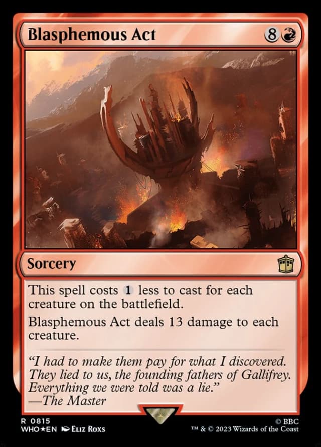 Blasphemous Act image