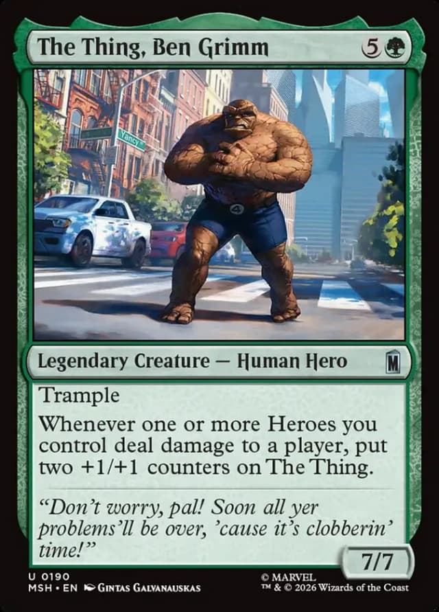 The Thing, Ben Grimm image