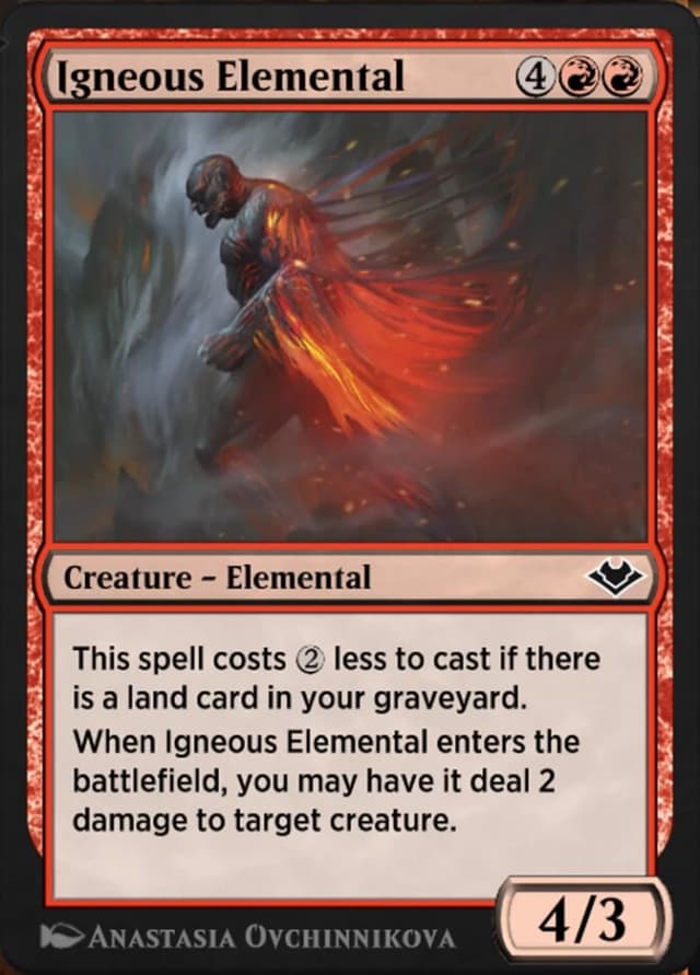 Igneous Elemental image