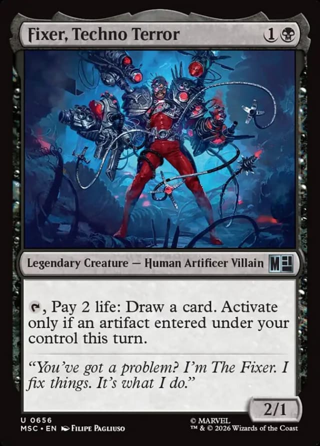 Fixer, Techno Terror image