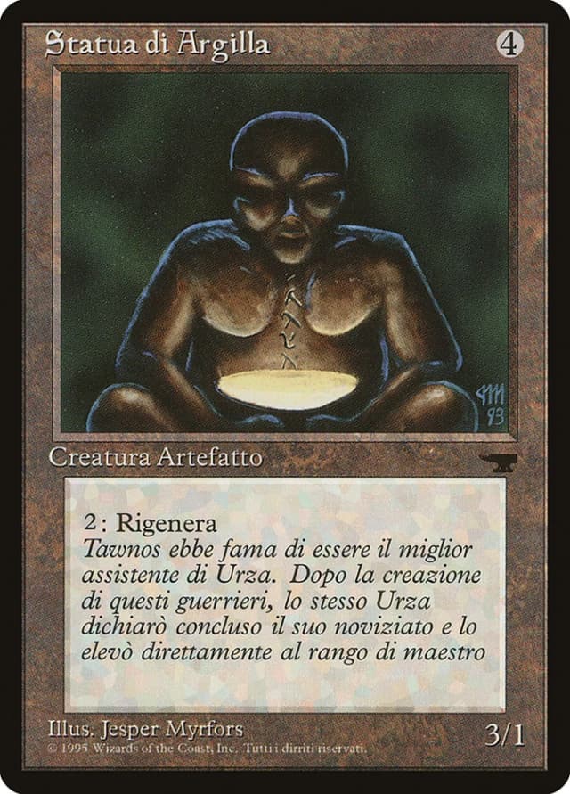 Clay Statue image