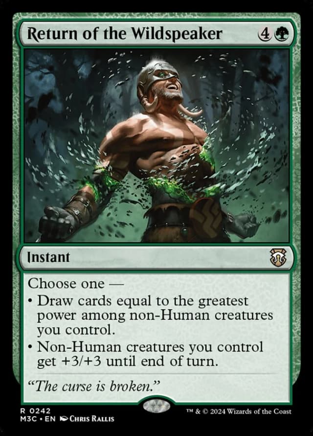 Return of the Wildspeaker image