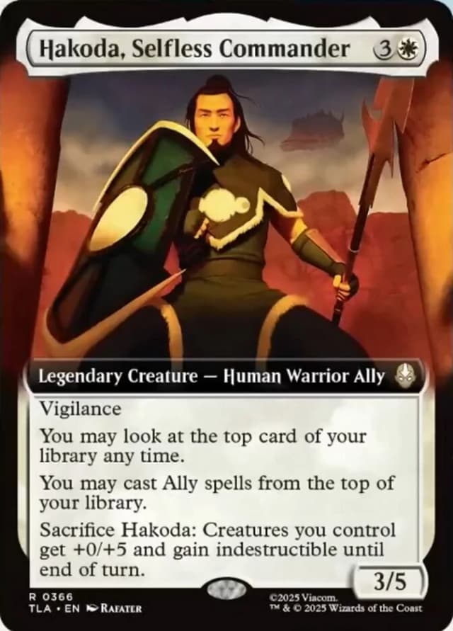 Hakoda, Selfless Commander image