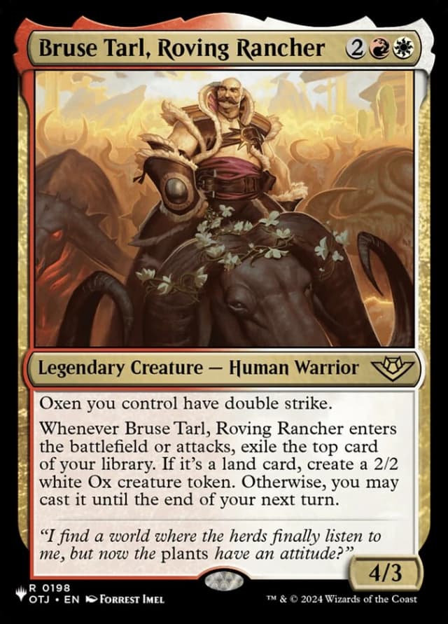 Bruse Tarl, Roving Rancher image