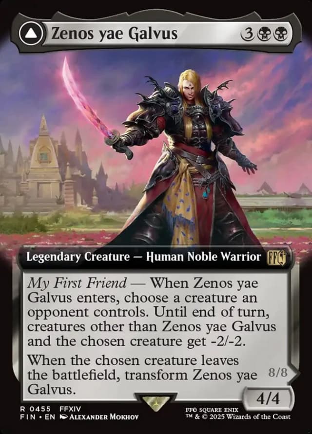 Zenos yae Galvus // Shinryu, Transcendent Rival image