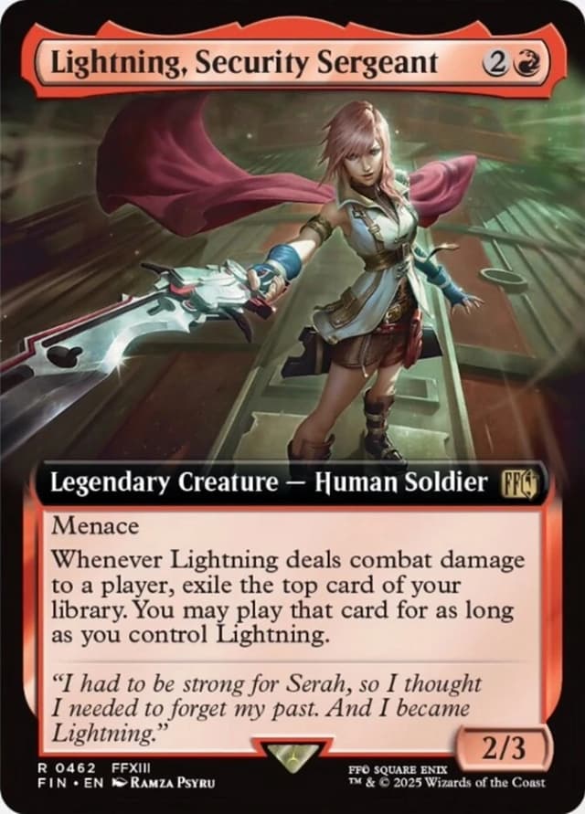 Lightning, Security Sergeant image