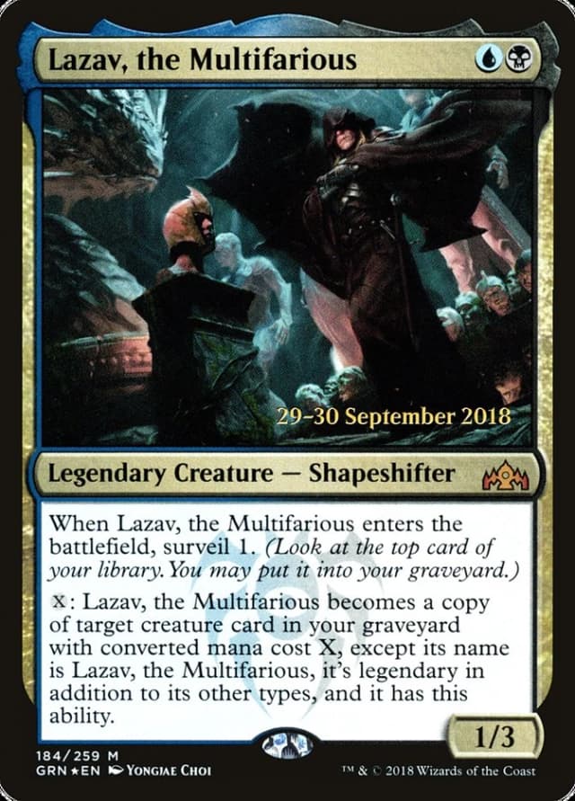 Lazav, the Multifarious image