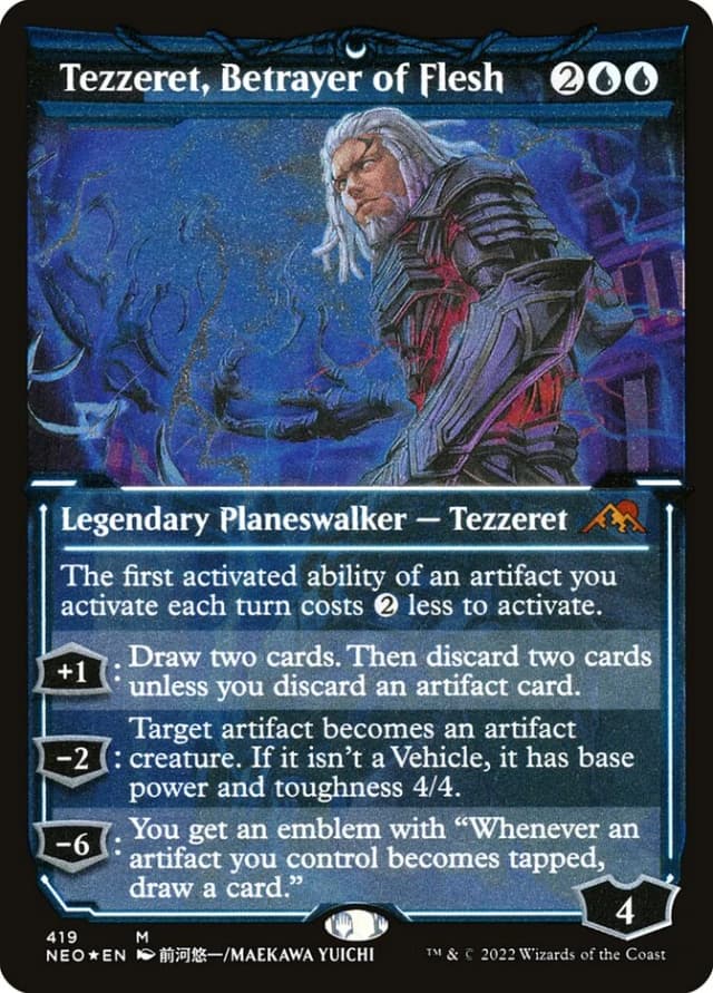 Tezzeret, Betrayer of Flesh image
