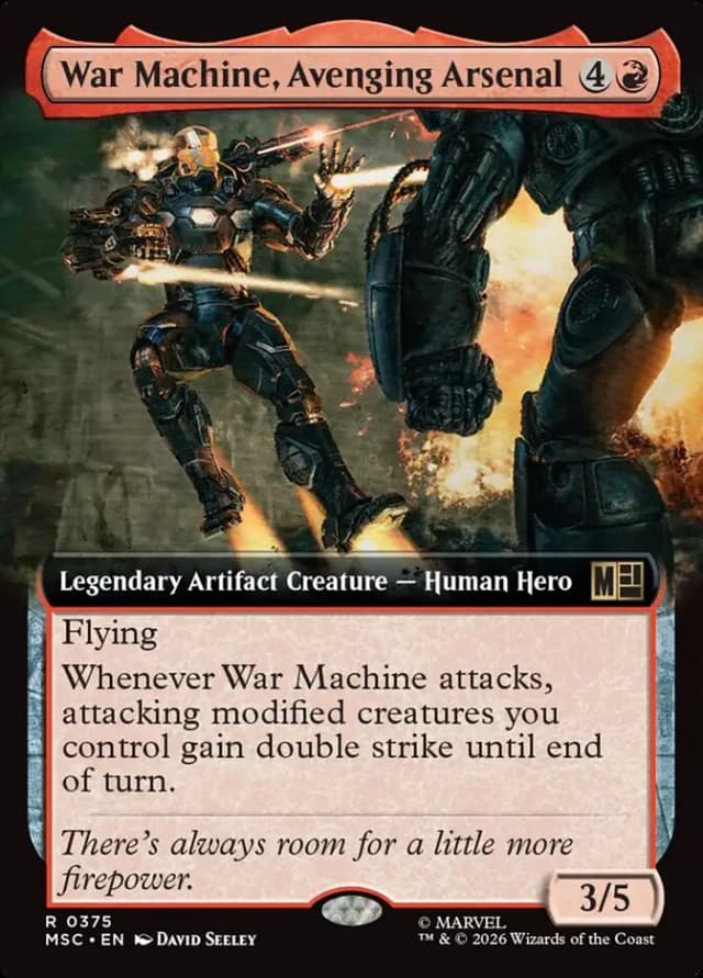 War Machine, Avenging Arsenal image