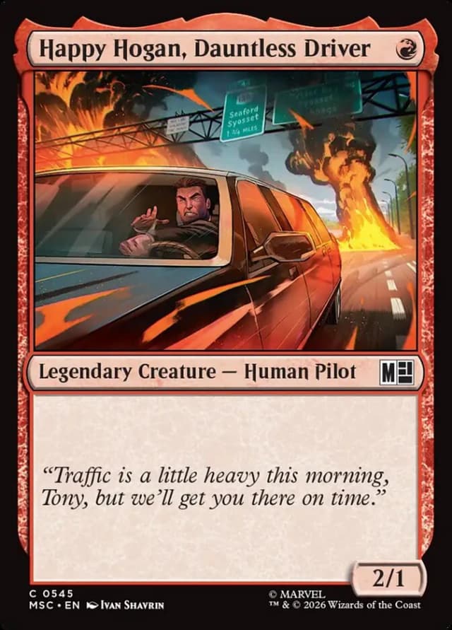 Happy Hogan, Dauntless Driver image