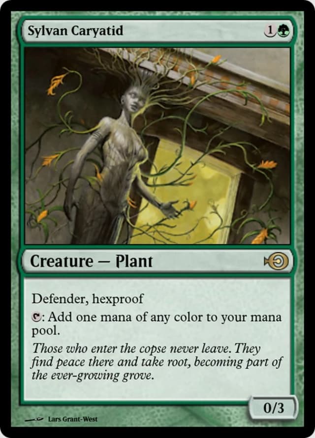 Sylvan Caryatid image
