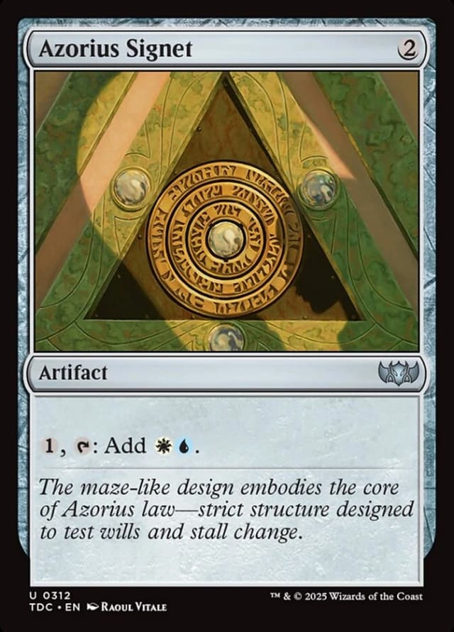 Azorius Signet image