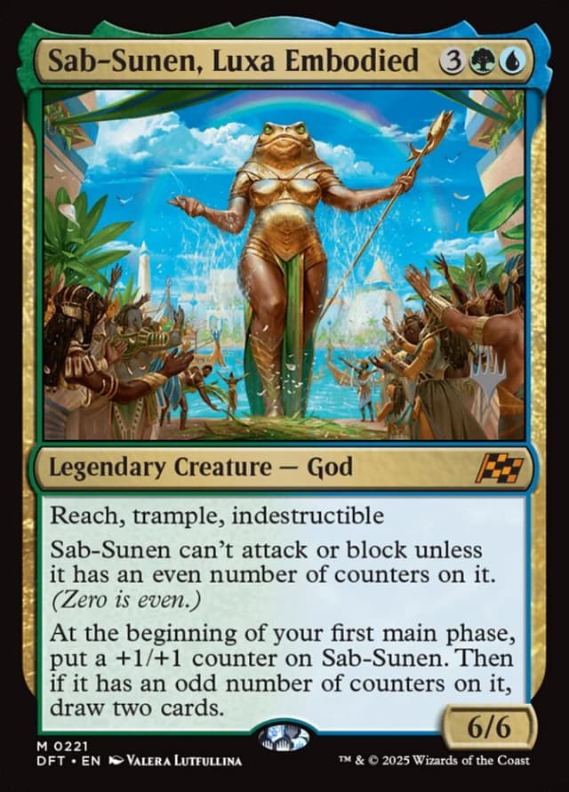 Sab-Sunen, Luxa Embodied image