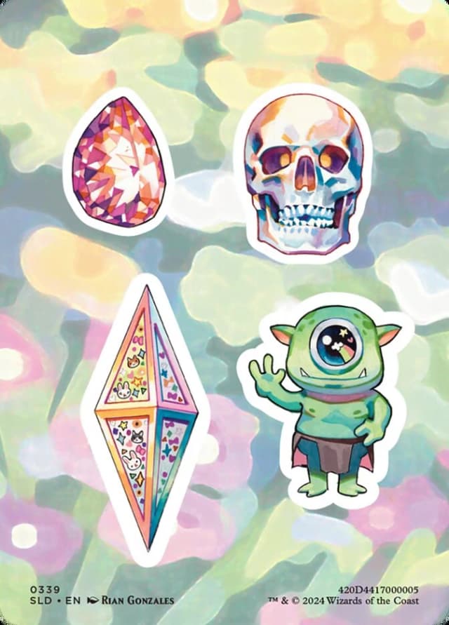 Sticker sheet image