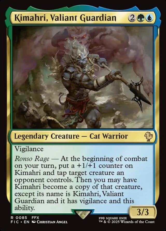 Kimahri, Valiant Guardian image