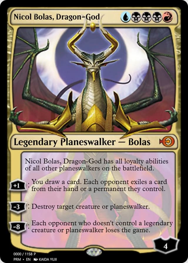 Nicol Bolas, Dragon-God image