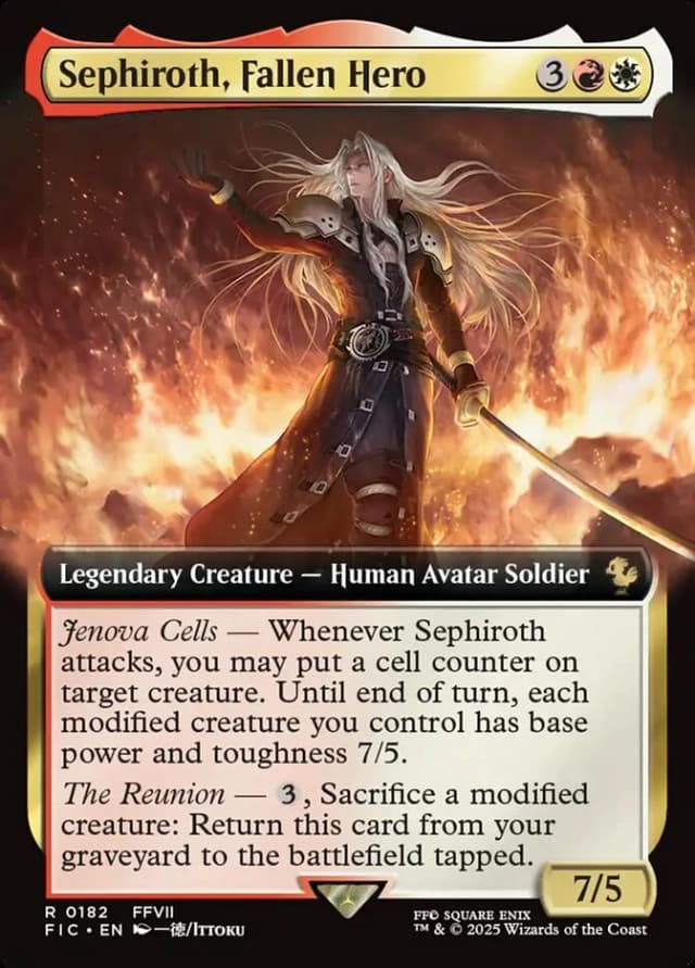 Sephiroth, Fallen Hero image