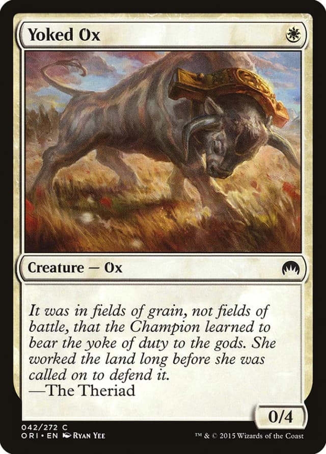 Yoked Ox image
