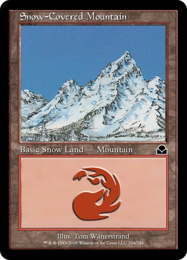 Snow-Covered Mountain image