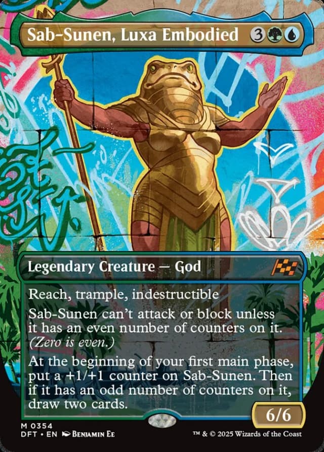 Sab-Sunen, Luxa Embodied image