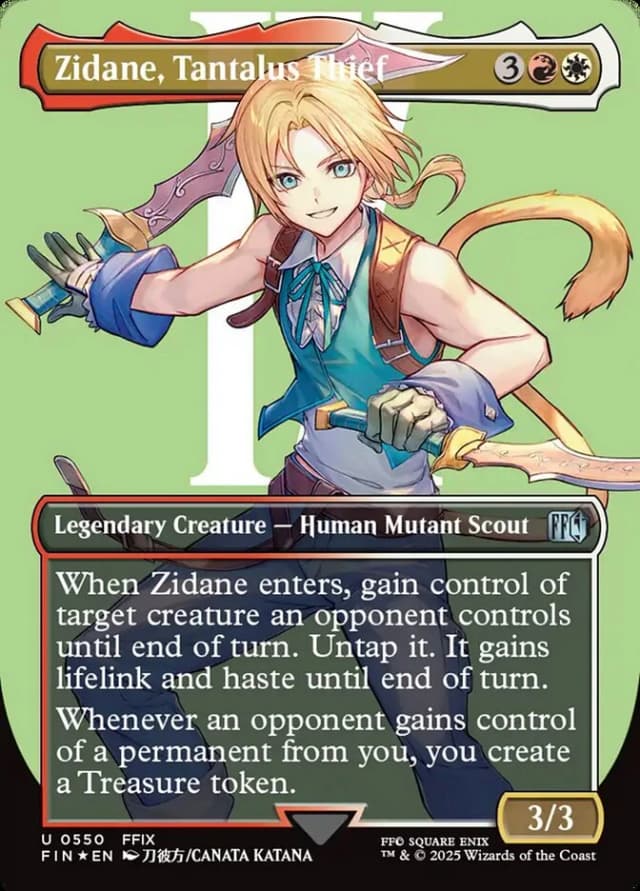 Zidane, Tantalus Thief image