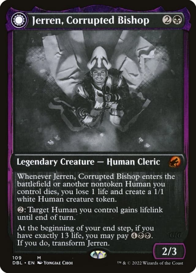 Jerren, Corrupted Bishop // Ormendahl, the Corrupter image