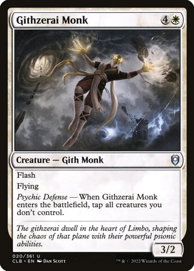 Githzerai Monk image