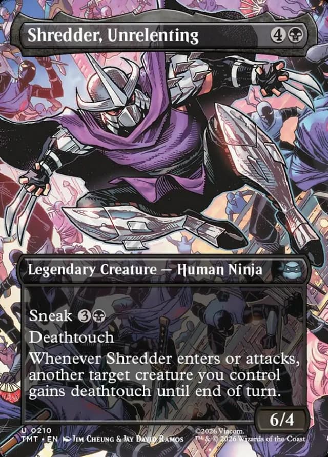 Shredder, Unrelenting image