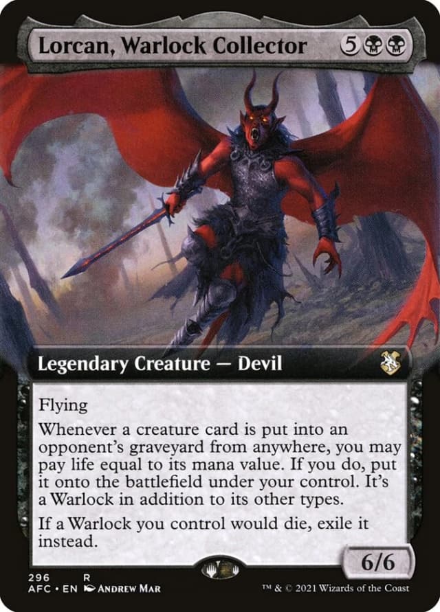 Lorcan, Warlock Collector image
