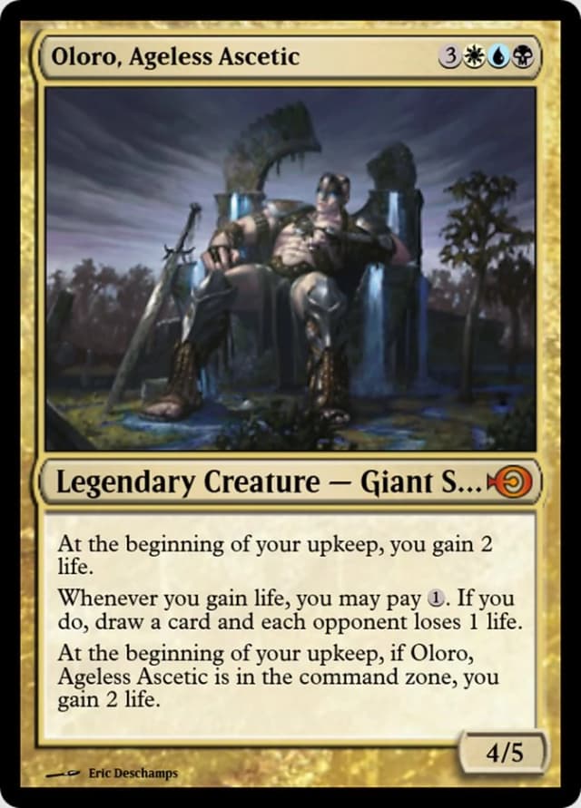 Oloro, Ageless Ascetic image
