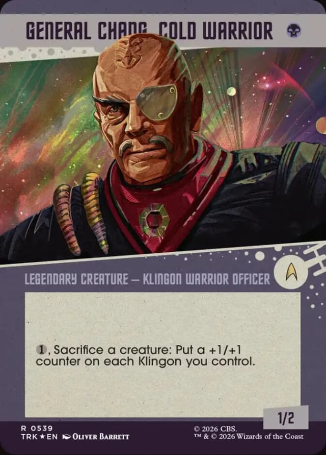 General Chang, Cold Warrior image