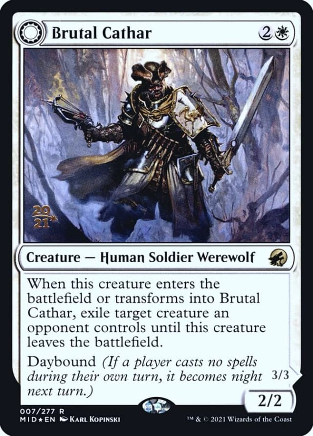 Brutal Cathar // Moonrage Brute image