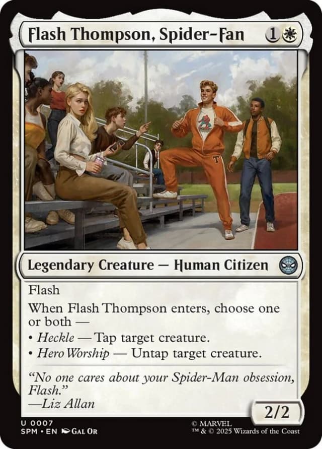 Flash Thompson, Spider-Fan image