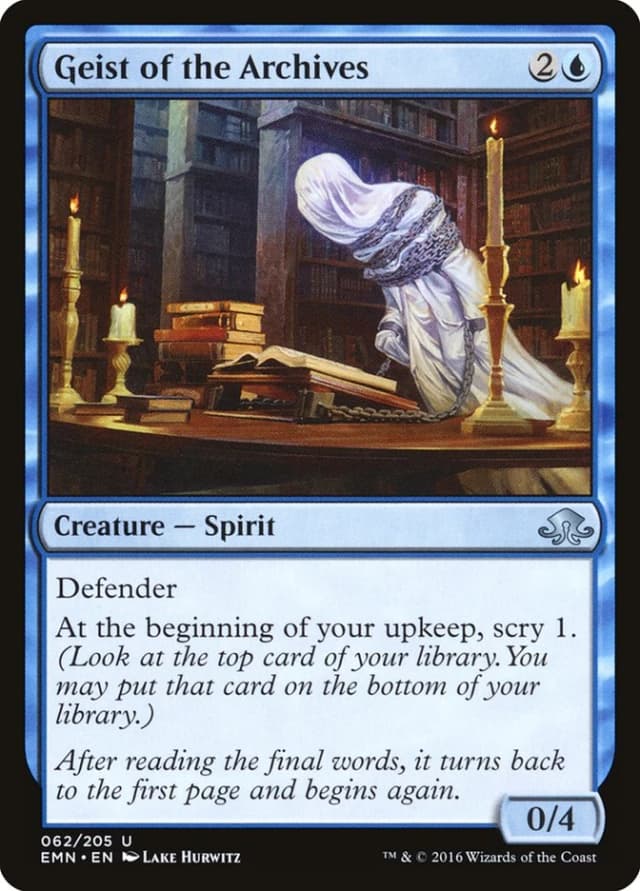 Geist of the Archives image