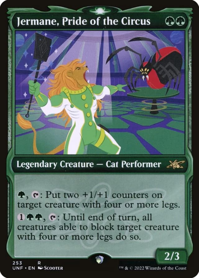 Jermane, Pride of the Circus image